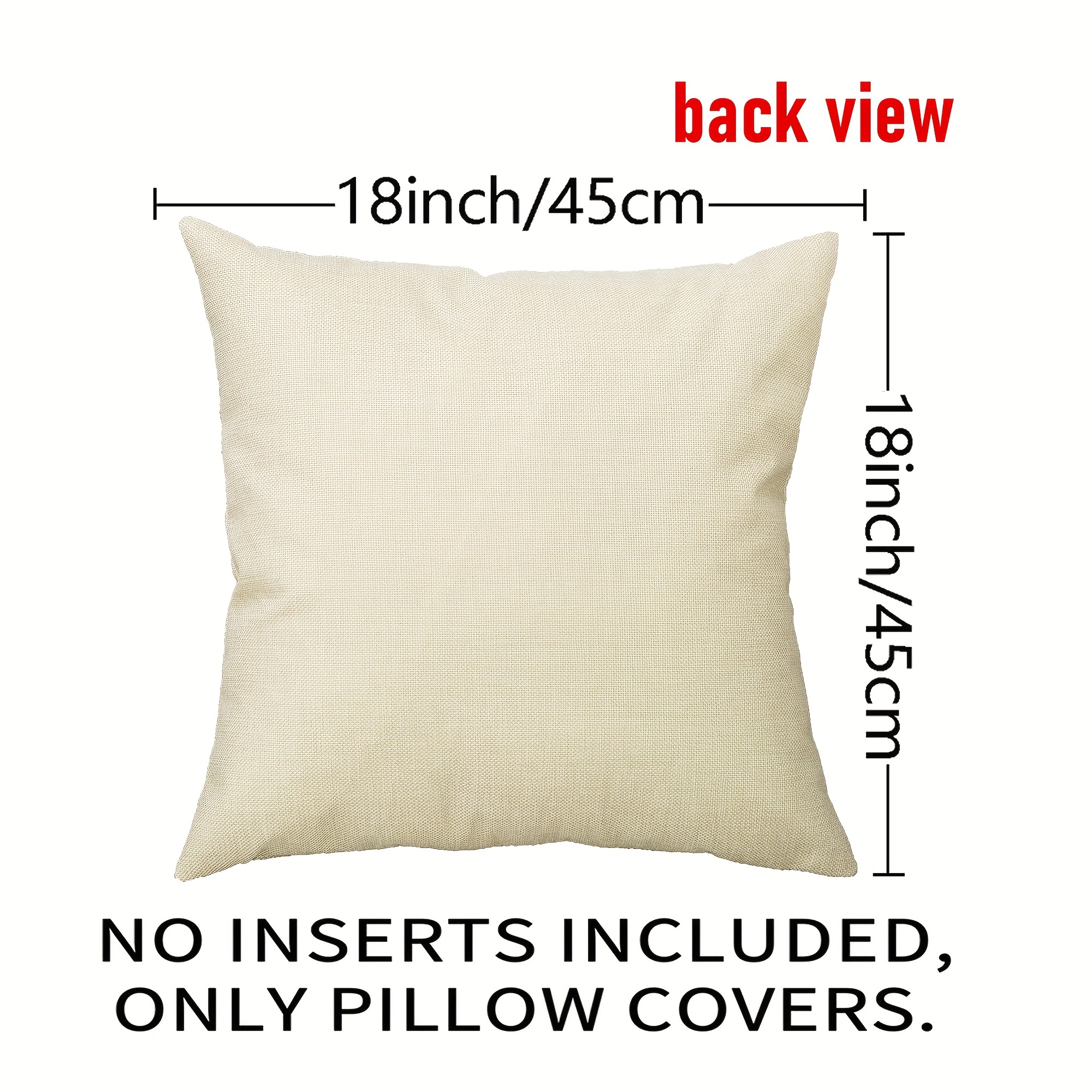 Halloween Geometric Linen Throw Pillow Cover with Zipper Closure - Image 5