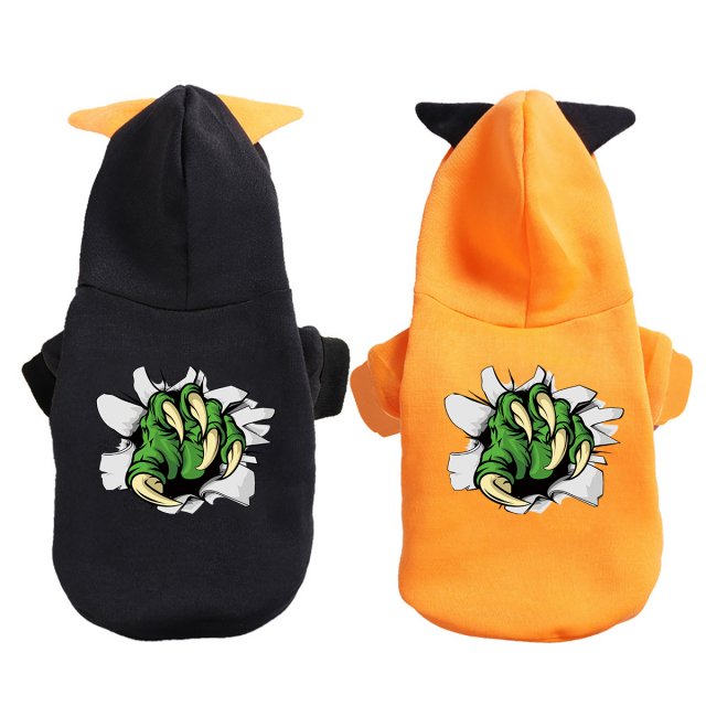 Halloween Cartoon Pet Hoodie Costume for Cats and Dogs