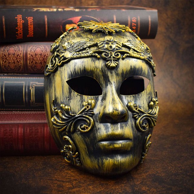 Steampunk Mechanical Gear Mask for Halloween & Masquerade Parties