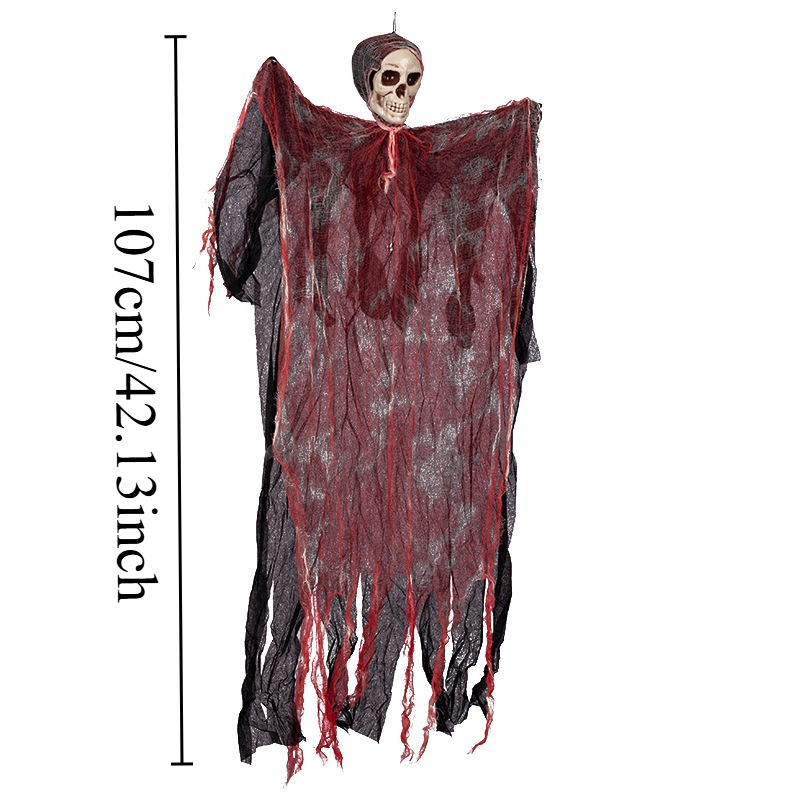 Halloween Hanging Skull Ghost Decorations - Image 6