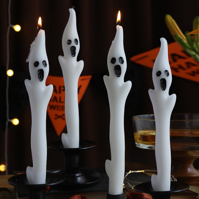 Halloween Ghost Candle Decoration for Party Atmosphere