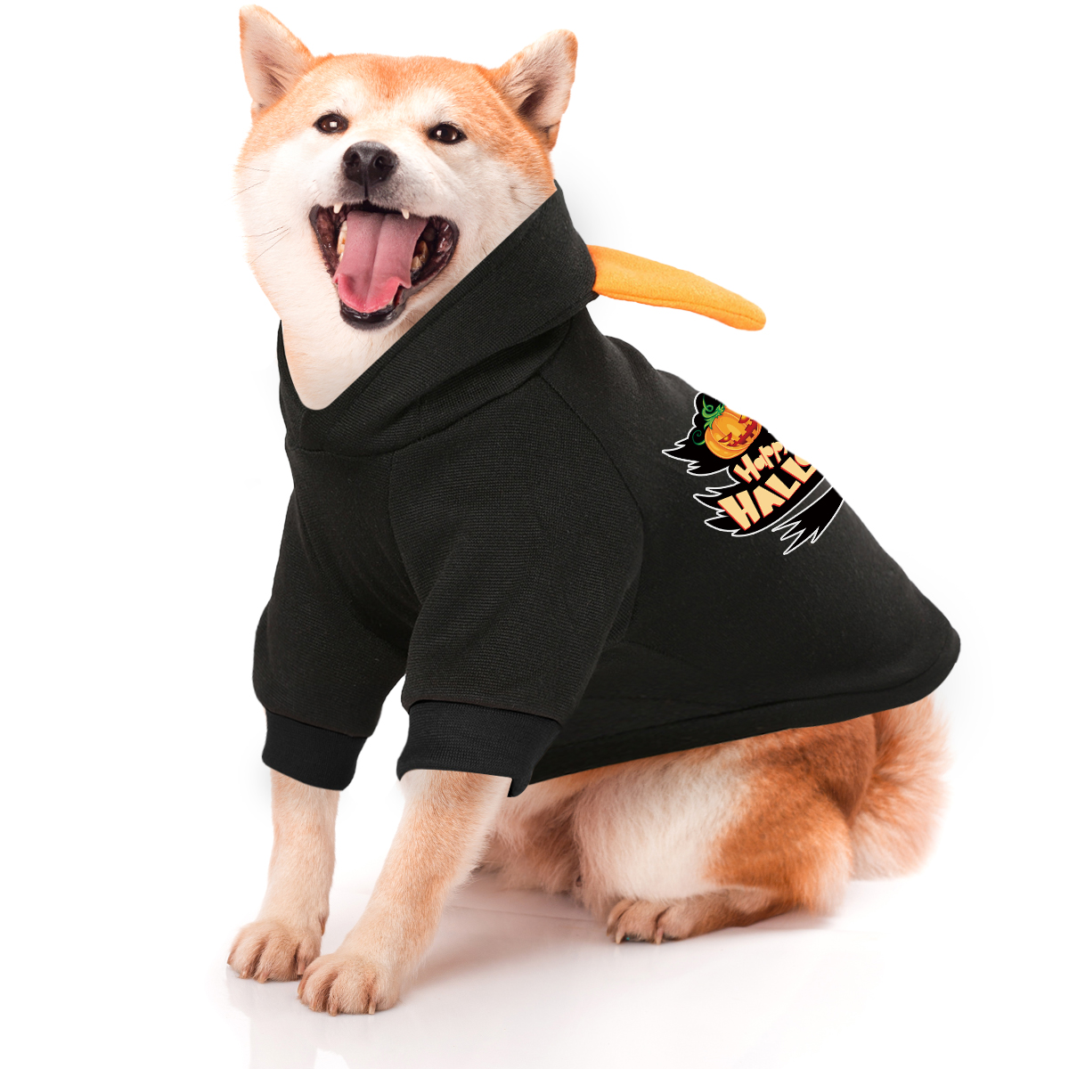 Cute Cartoon Print Pet Hoodie - Adorable Halloween Costume for Pets - Image 2