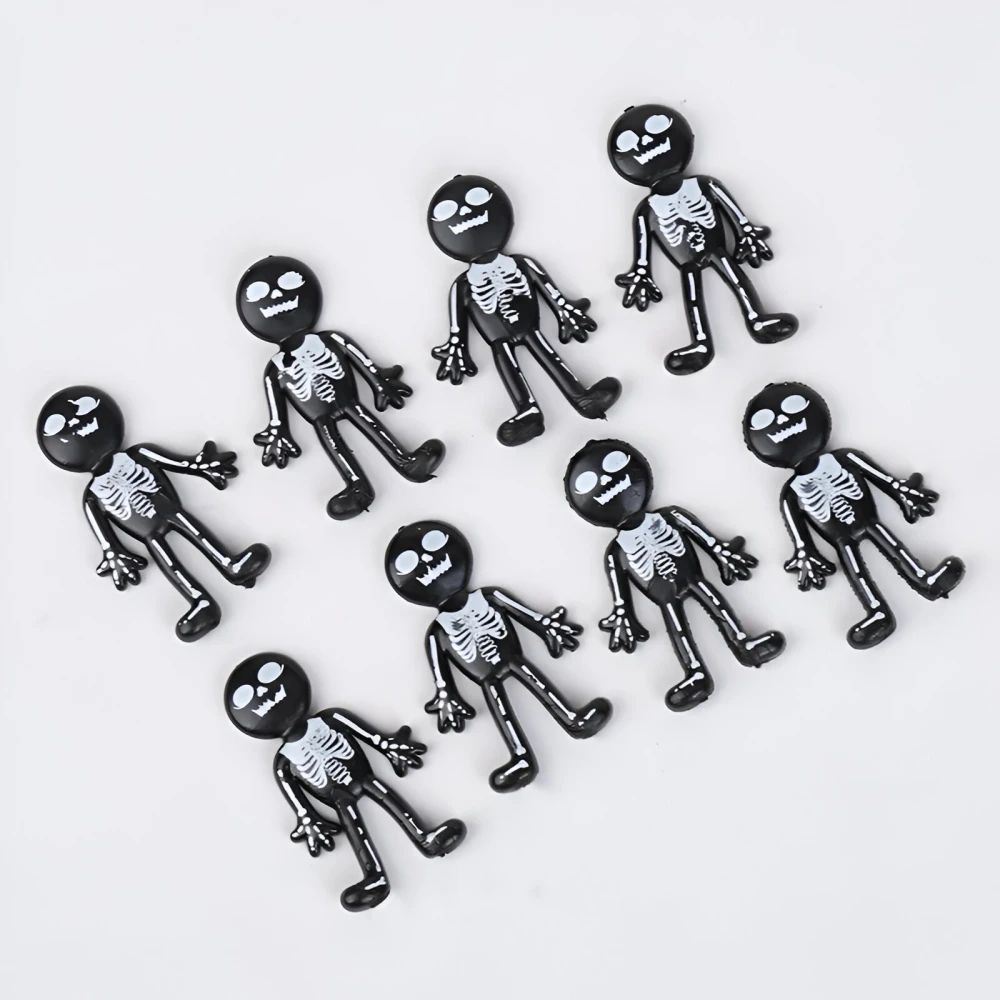 Stretchy Skeleton Halloween Toys - 30pcs Party Favors & Trick-or-Treat Gifts - Image 2