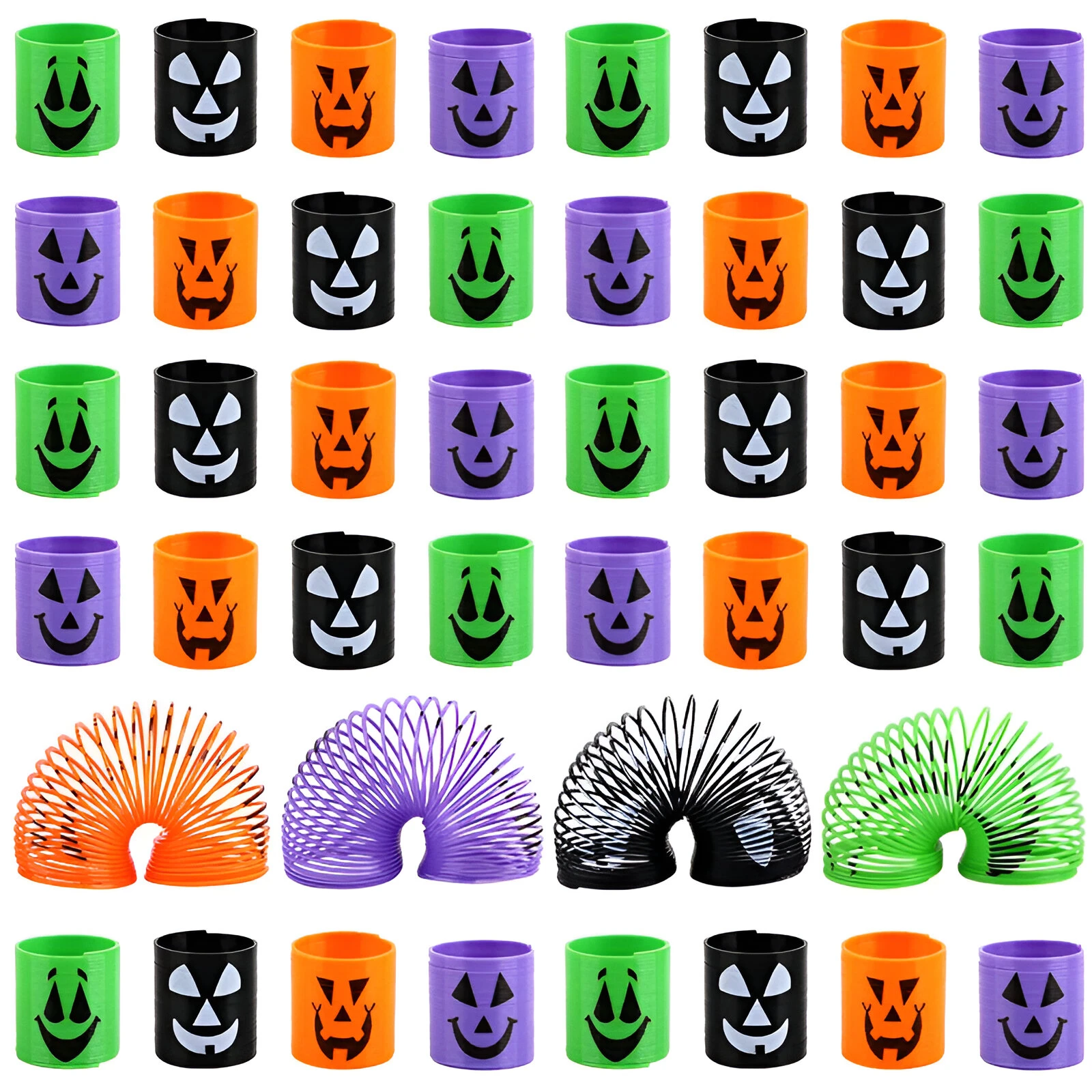 Halloween Spring Toys – 12PCS Trick or Treat Party Favors for Kids - Image 5
