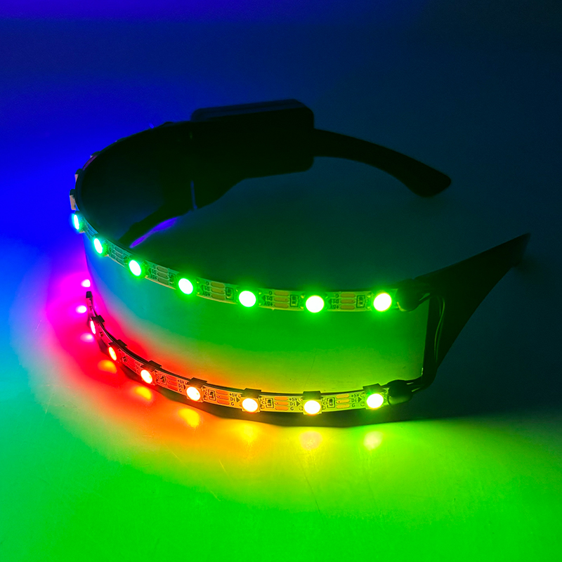 Remote Control LED Light Up Glasses for Parties & Performances - Image 2
