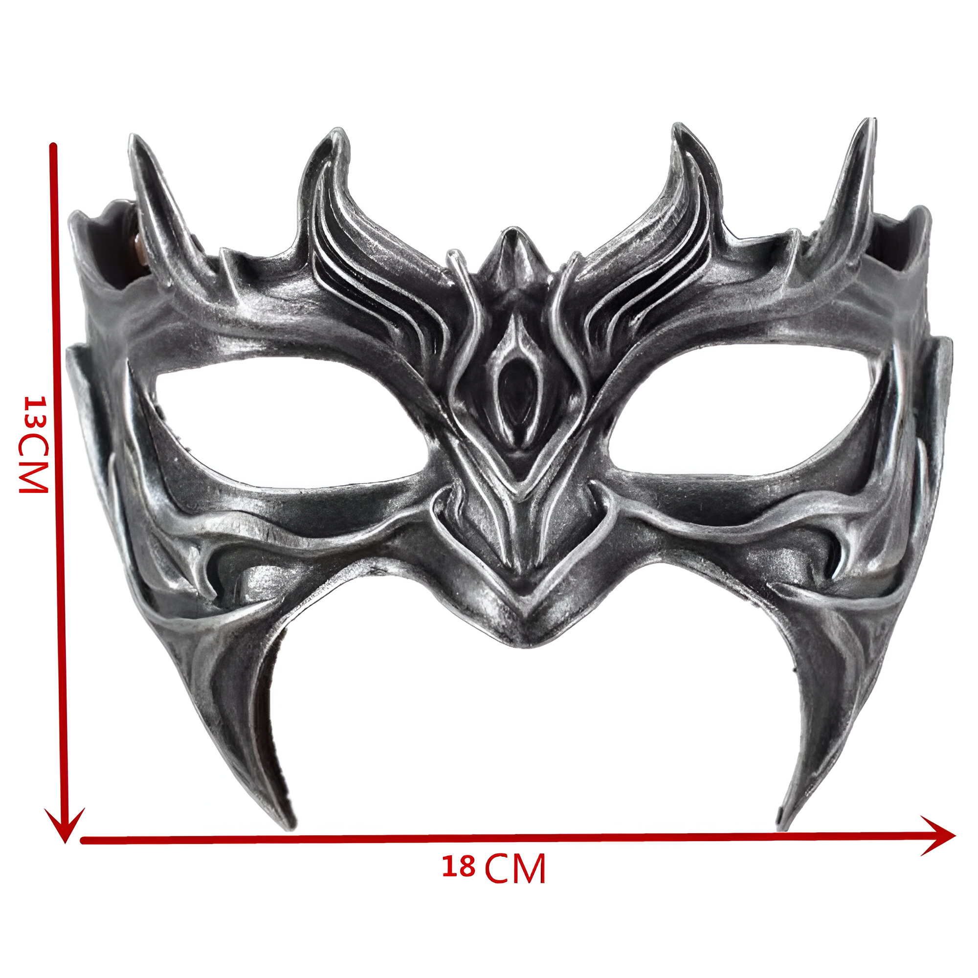 Festival Masquerade Half Face Mask for Halloween, Carnival & Cosplay - Image 6