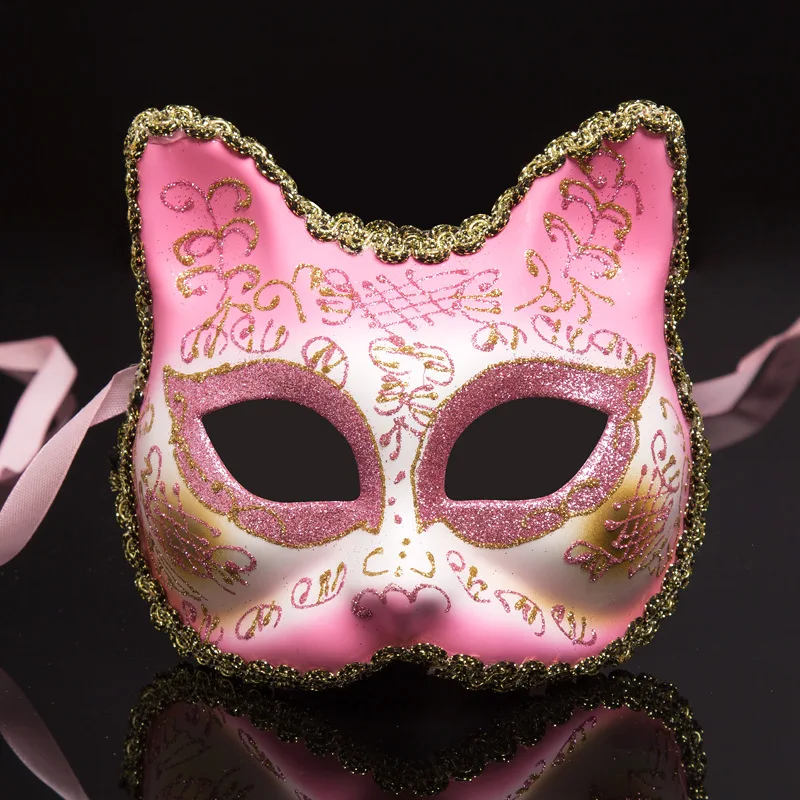 Venetian Half Face Masquerade Hallowee Mask