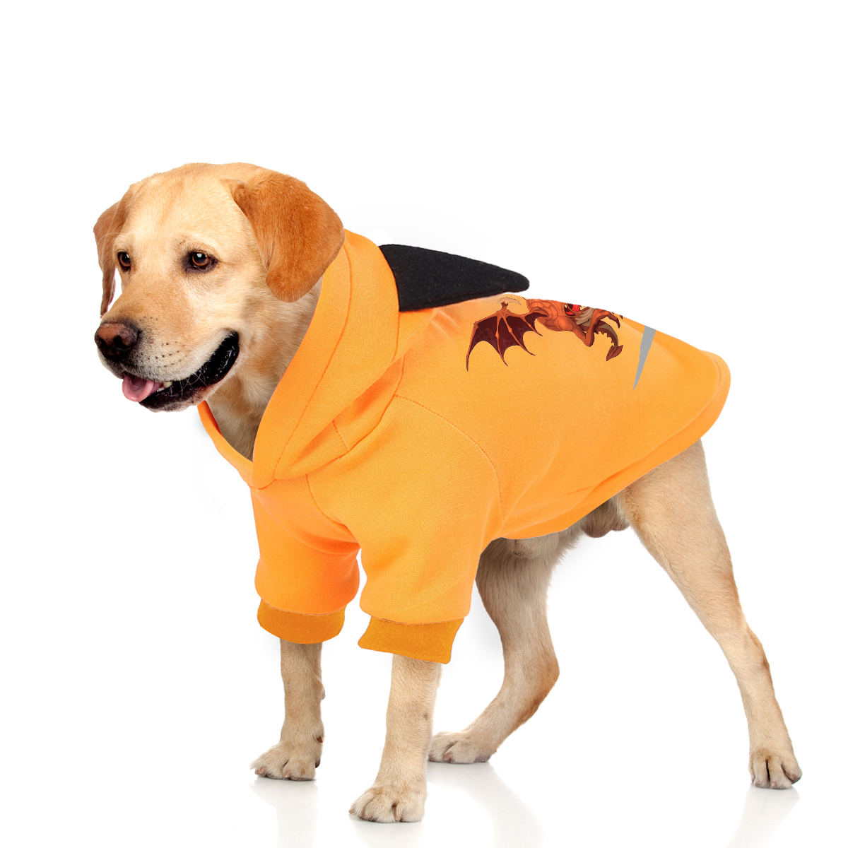 Cute Cartoon Print Pet Hoodie - Adorable Halloween Costume for Pets - Image 2