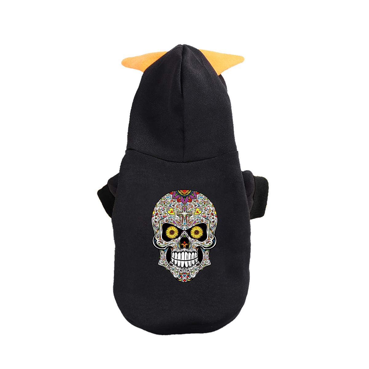 Cute Cartoon Print Pet Hoodie - Adorable Halloween Costume for Pets - Image 6