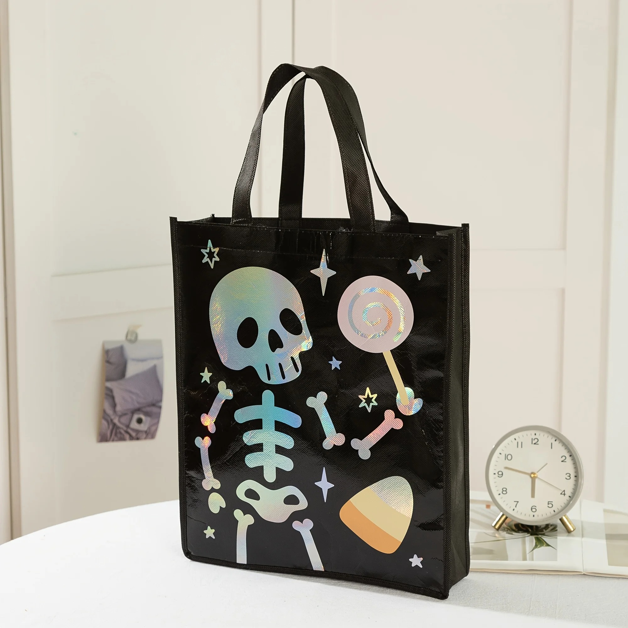 Halloween Trick or Treat Bags – Non-Woven Gift Bags with Festive Designs - Image 6