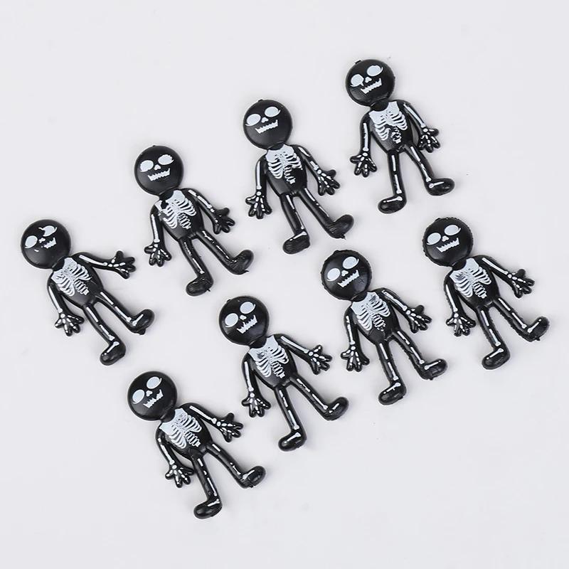 Stretchy Skeleton Halloween Toys - 30pcs Party Favors & Trick-or-Treat Gifts