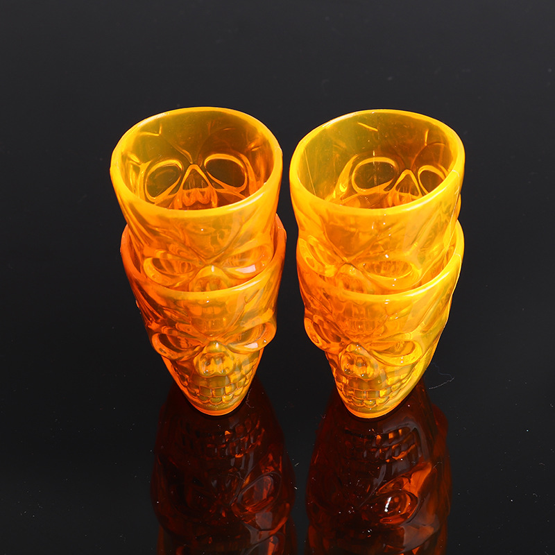 Halloween Party Disposable Tableware Set with Skull Cup and Cutlery - Image 4