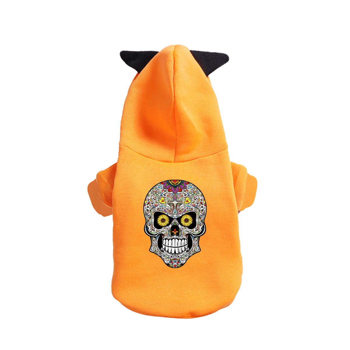 Cute Cartoon Print Pet Hoodie - Adorable Halloween Costume for Pets - Image 5