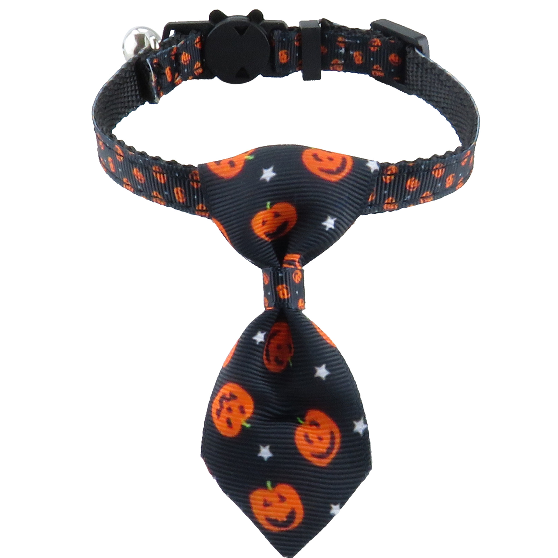 Black pumpkin tie
