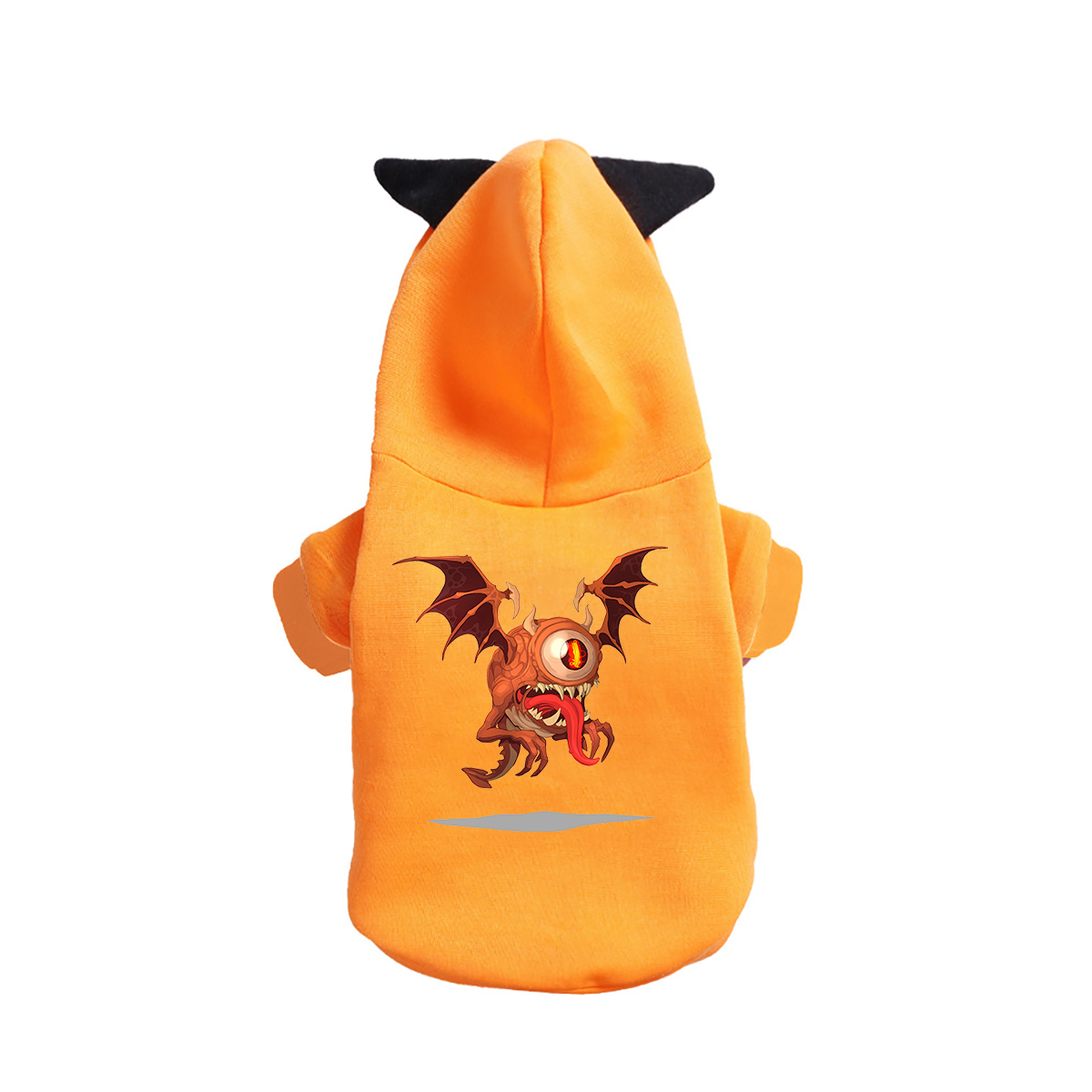 Cute Cartoon Print Pet Hoodie - Adorable Halloween Costume for Pets - Image 5