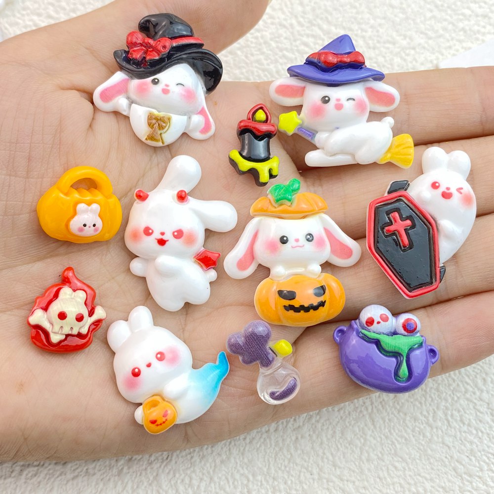 Halloween Resin Animal Flat Backs - Image 2