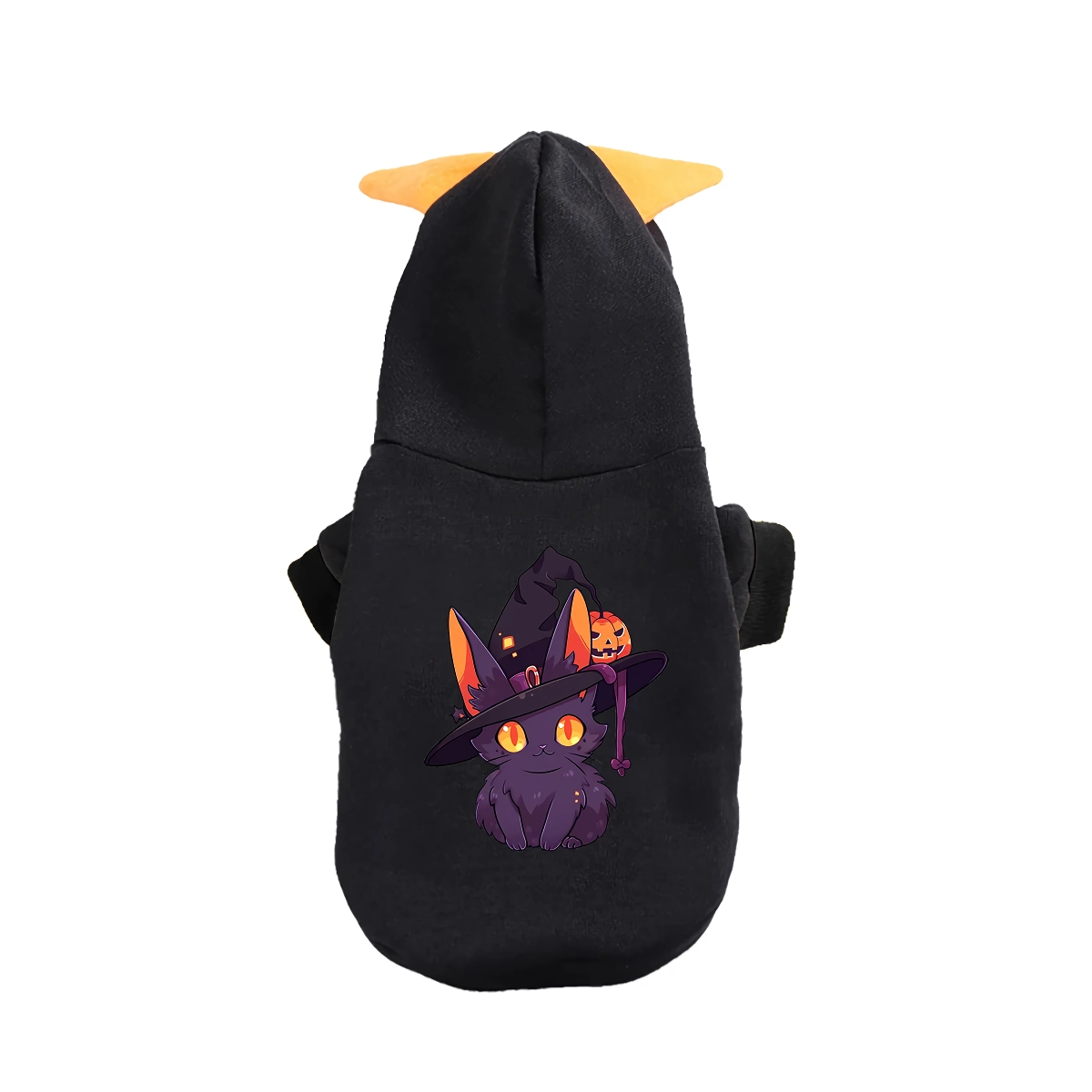 Halloween Cartoon Hoodie Costume for Cats & Dogs – Fall Pet Outfit - Image 5