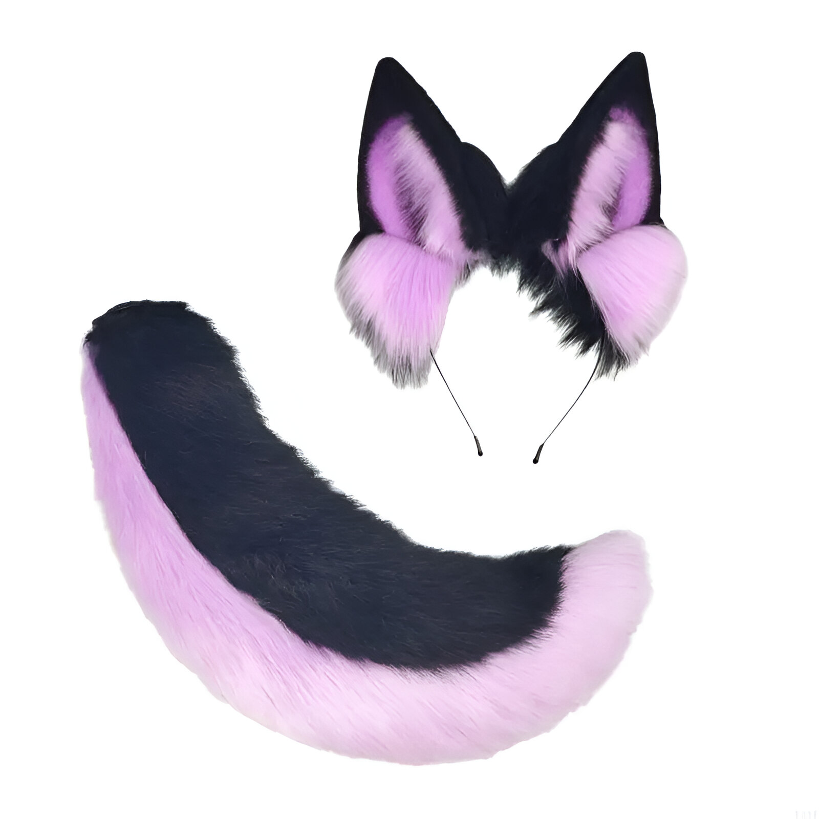 Animal Cosplay Costume Set with Ears and Tail for Halloween & Parties - Image 4