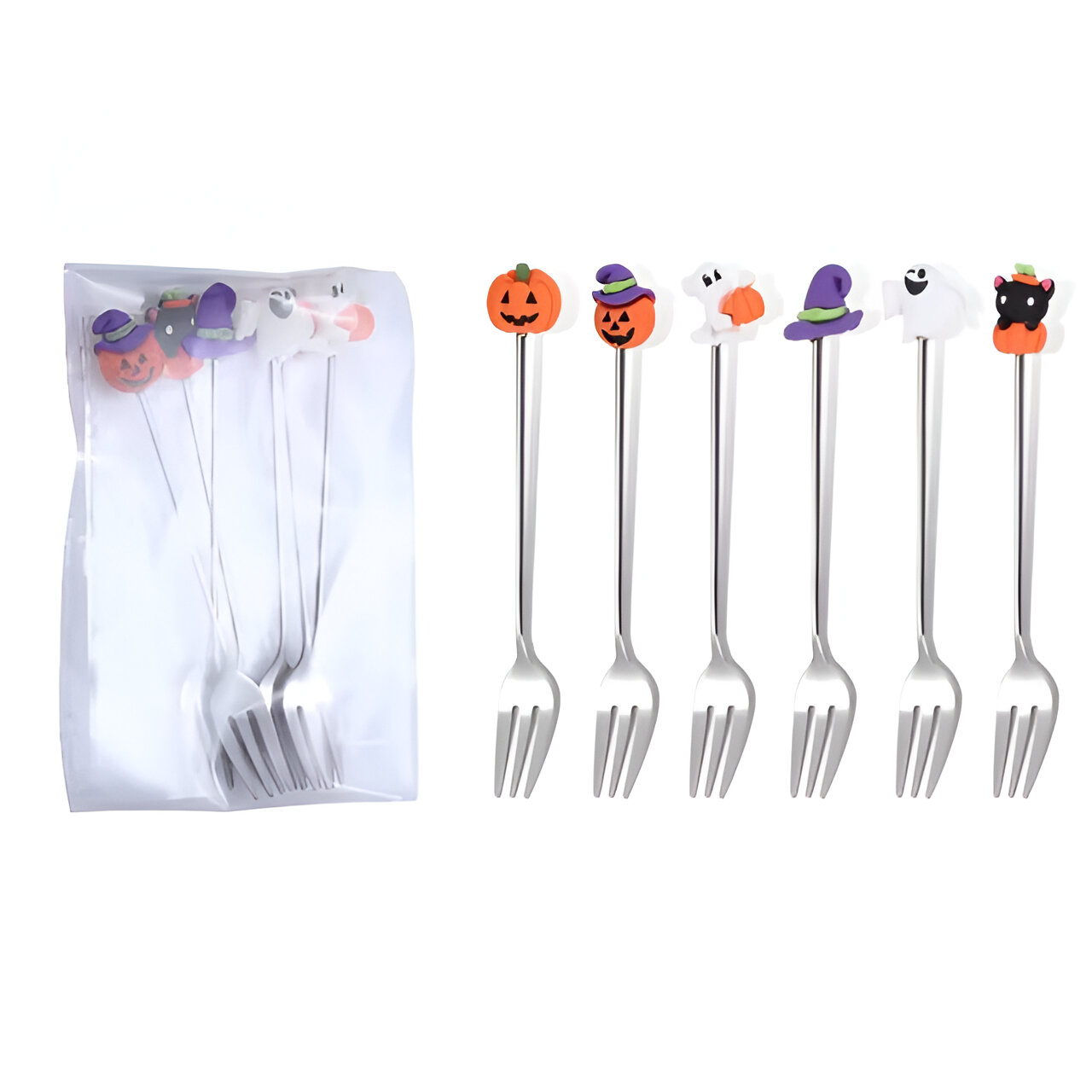 Sliver 6pcs Fork