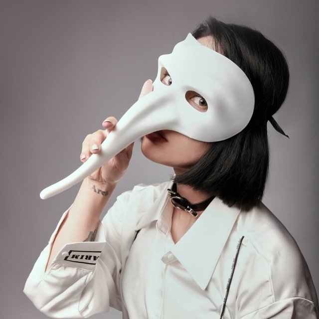 Swallowtail Butterfly Full Face Mask for Women & Performance