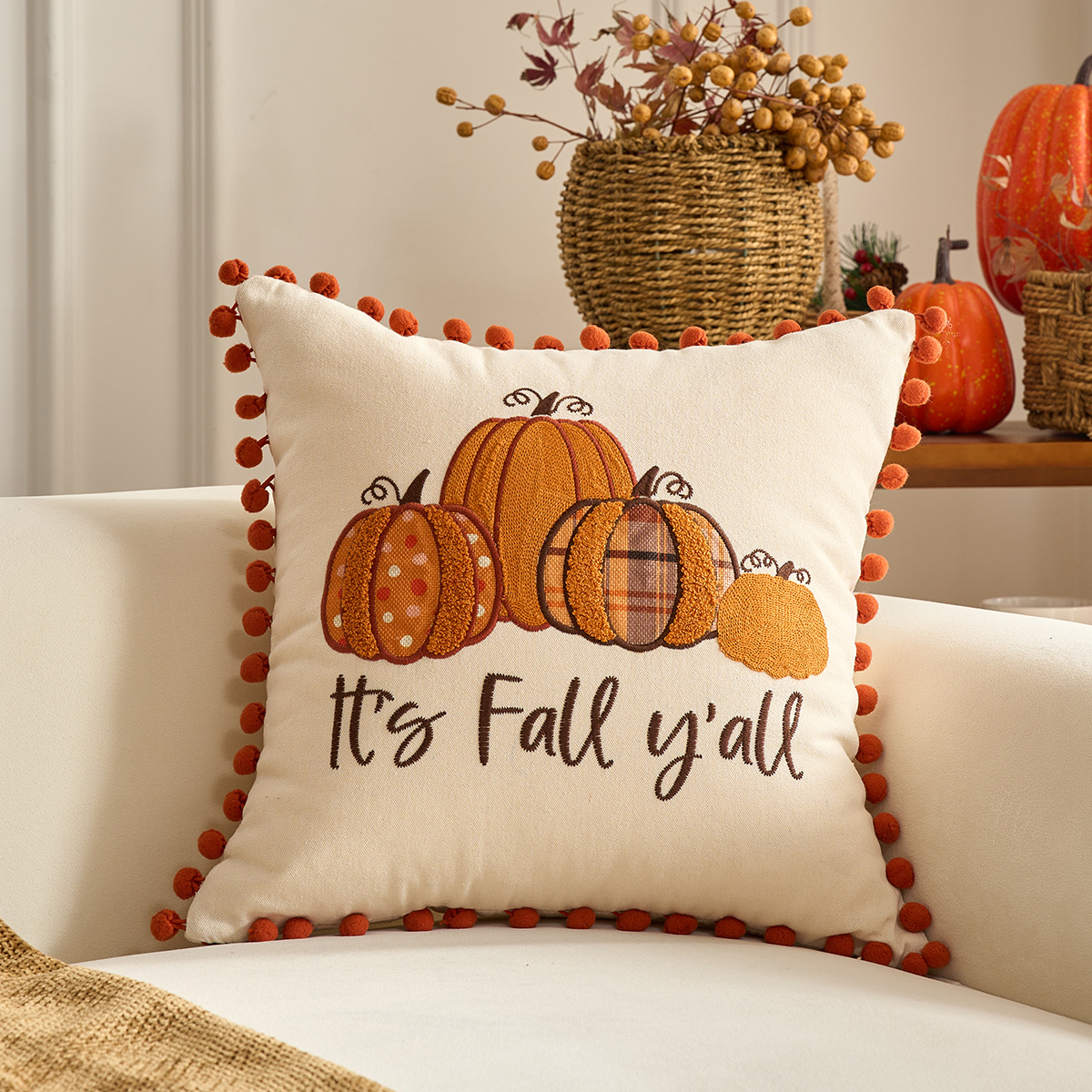 Pumpkins & Ruffles 45X45M