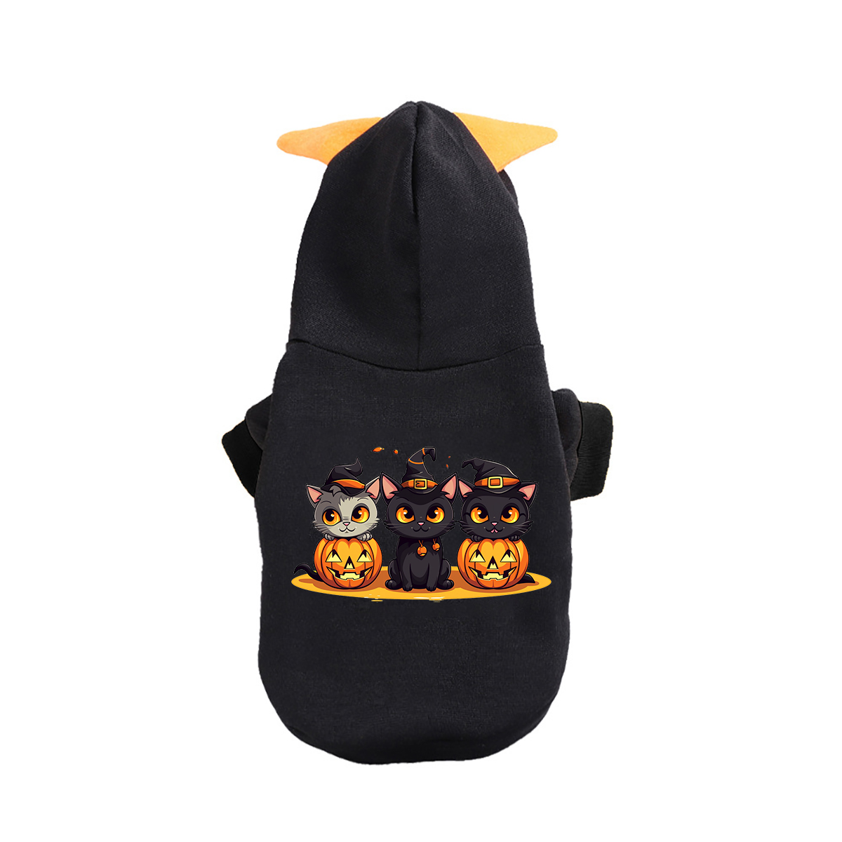 Cute Cartoon Print Pet Hoodie - Adorable Halloween Costume for Pets - Image 6