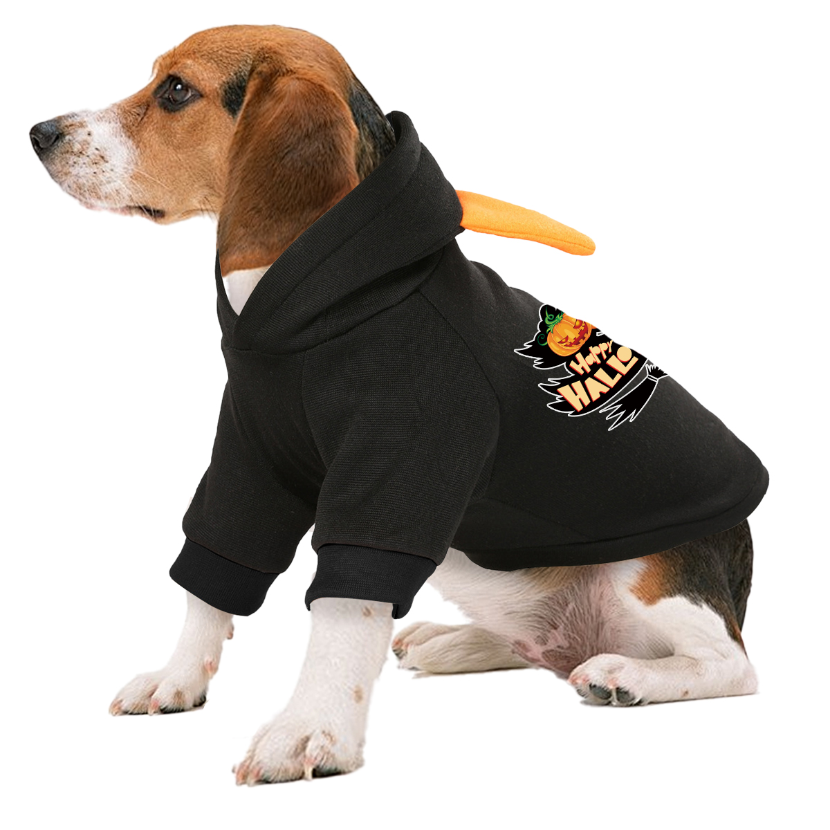 Cute Cartoon Print Pet Hoodie - Adorable Halloween Costume for Pets - Image 3