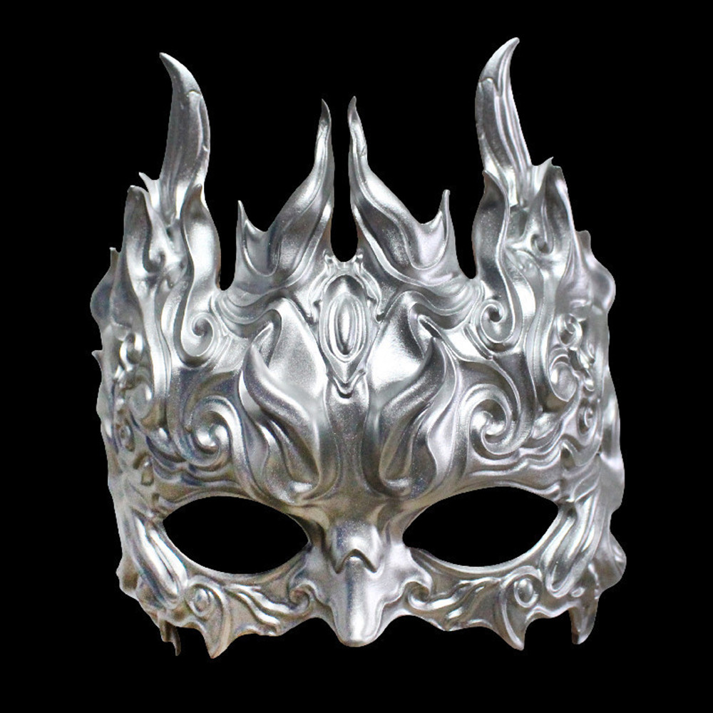 Halloween Resin Half Face Mask for Cosplay, Costume Parties & Masquerades - Image 6