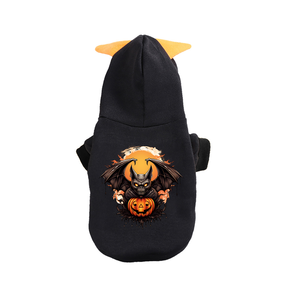 Cute Cartoon Print Pet Hoodie - Adorable Halloween Costume for Pets - Image 4