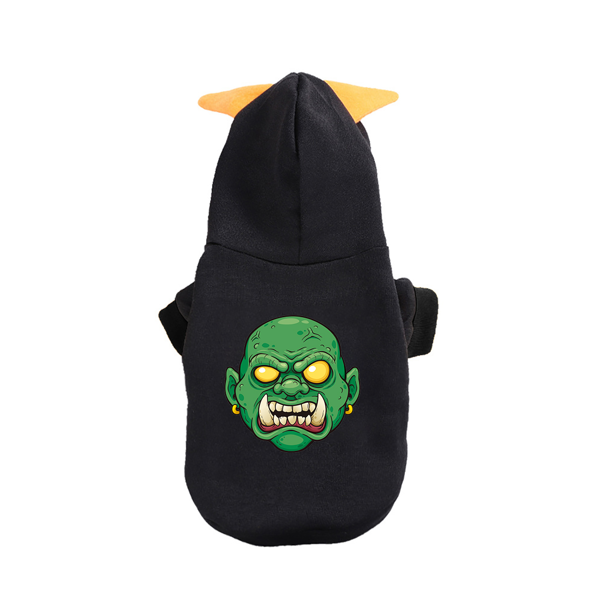 Adorable Cartoon Print Pet Hoodie - Perfect for Halloween Celebrations - Image 4