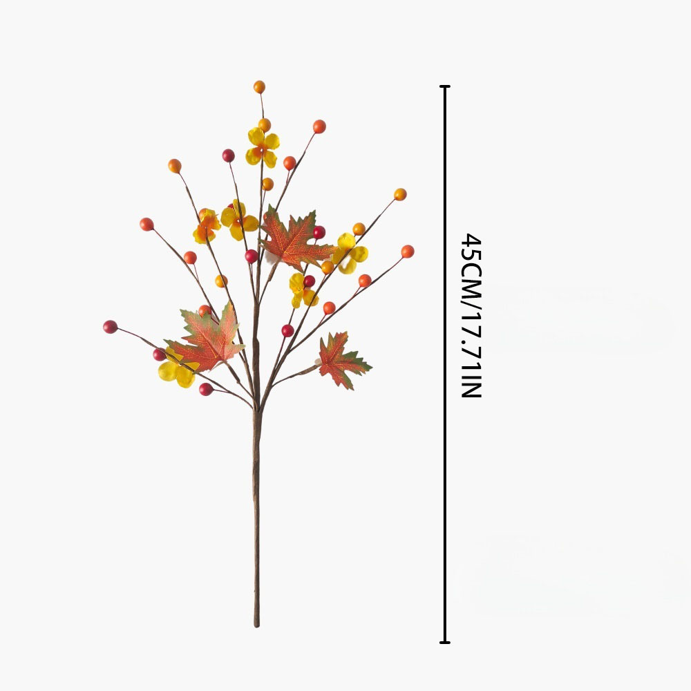 Artificial Pumpkin Berry Branches Autumn Harvest Festival Home Decoration - Image 6