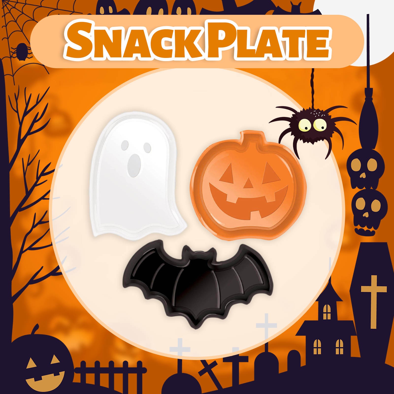 Halloween Spooky Candy Tray - Image 3