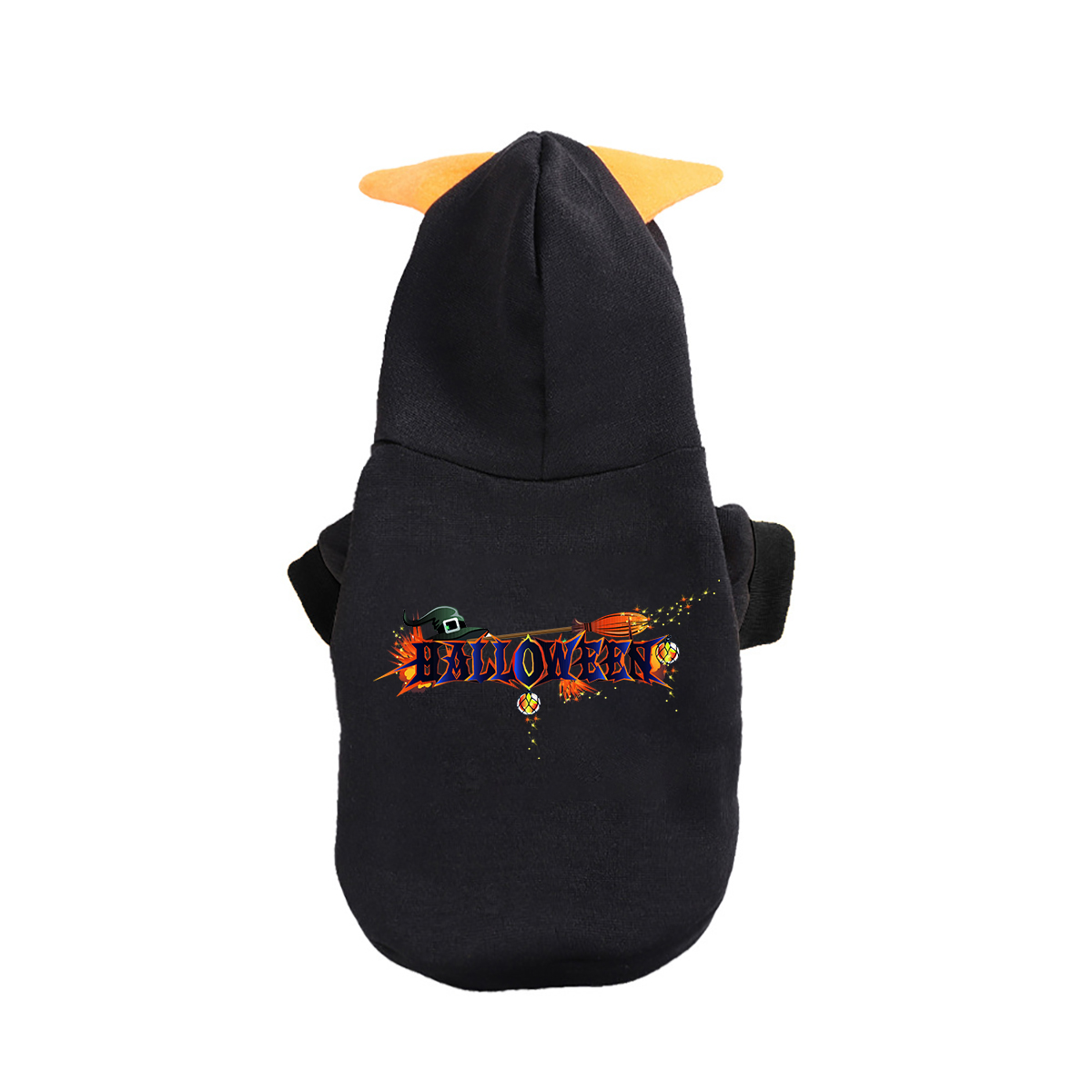 Cute Cartoon Print Pet Hoodie - Adorable Holiday Costume for Pets - Image 4