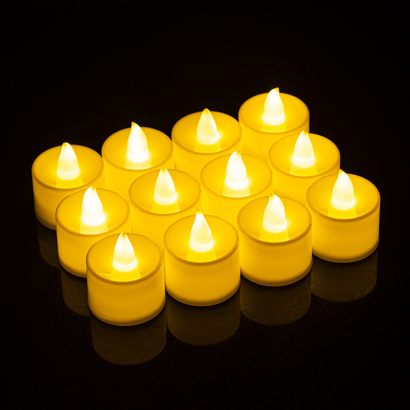 Flameless LED Heart-Shaped Tealight Candles - Image 5