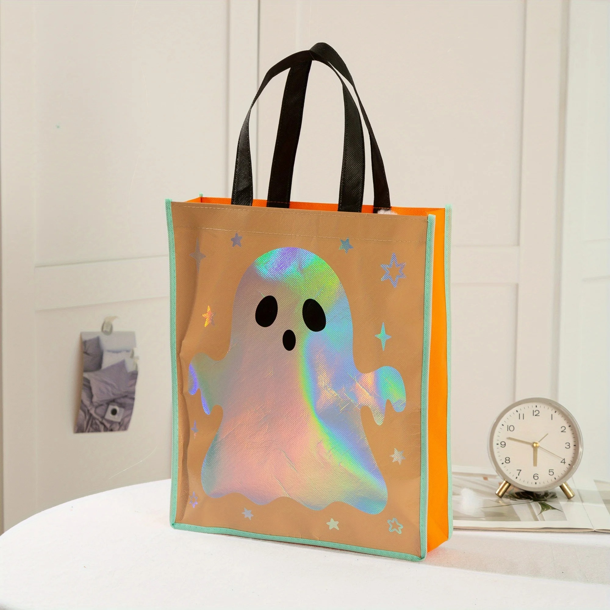 Halloween Trick or Treat Bags – Non-Woven Gift Bags with Festive Designs - Image 5