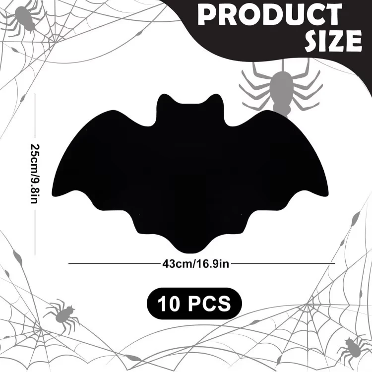 Halloween Bat Cutlery Mat - Ghost Festival Dinner Party Table Mat - Image 6