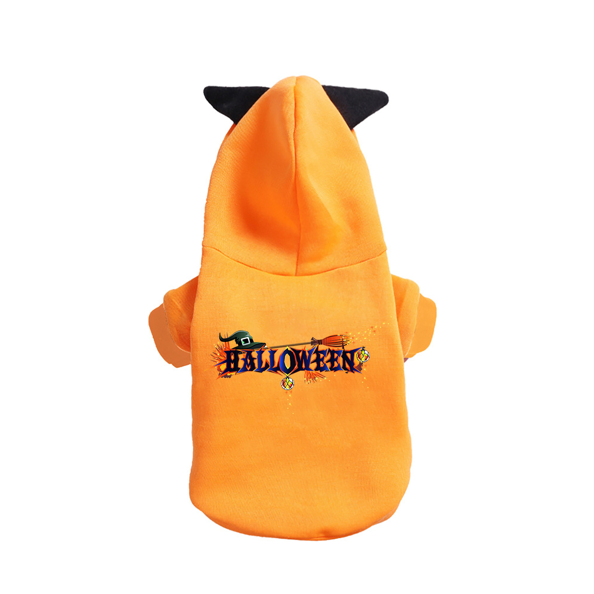 Cute Cartoon Print Pet Hoodie - Adorable Holiday Costume for Pets - Image 5