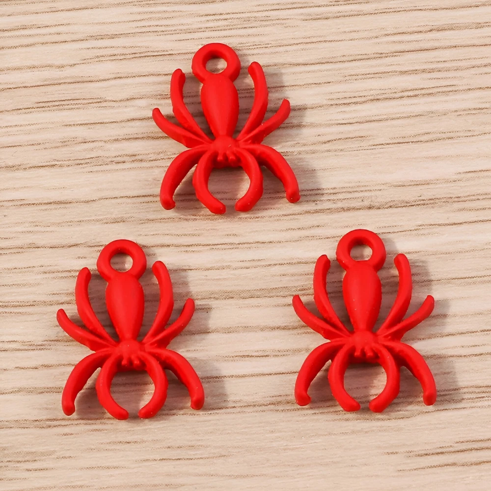 Halloween Spider Charms - DIY Jewelry Making Accessories - Image 4