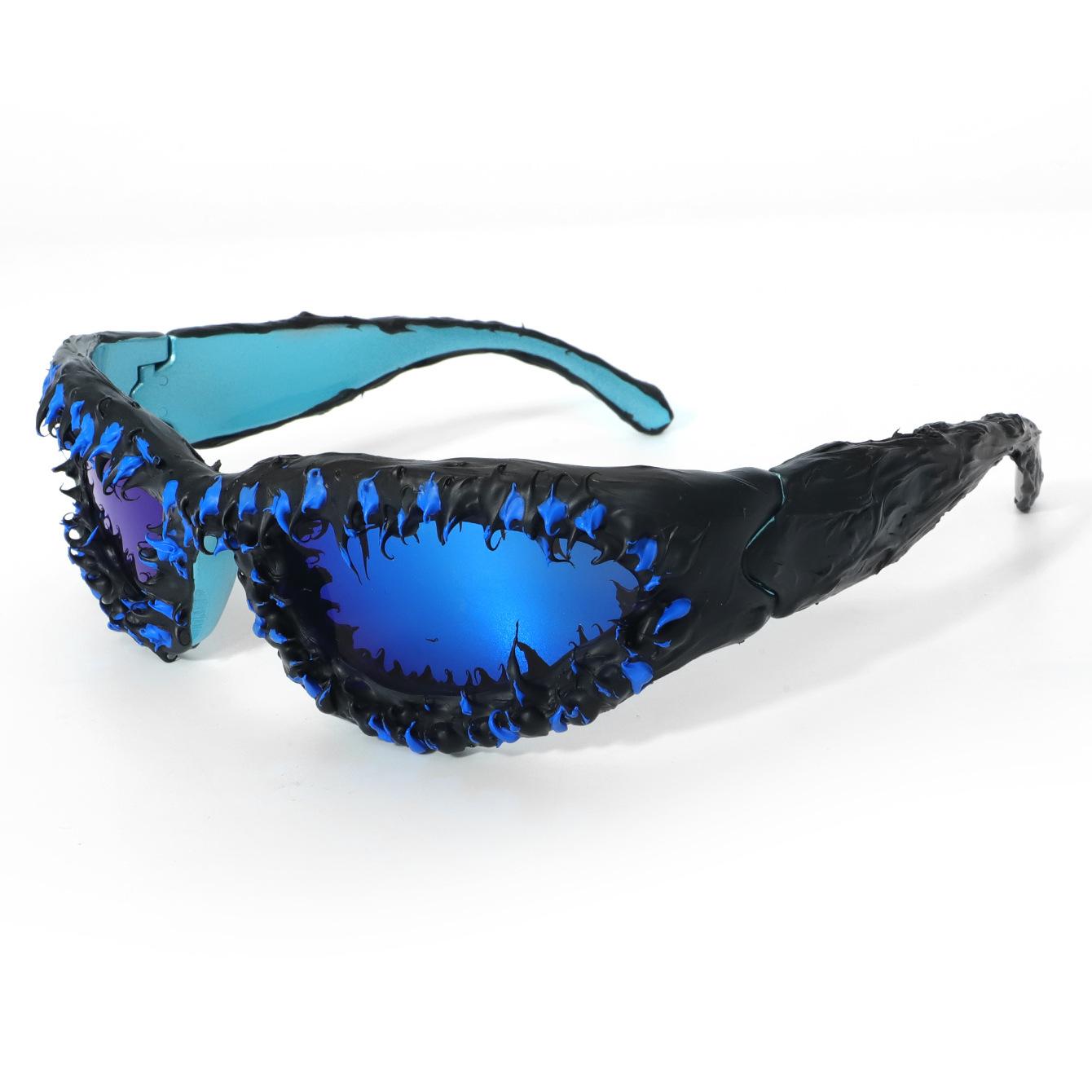 Blue & Black