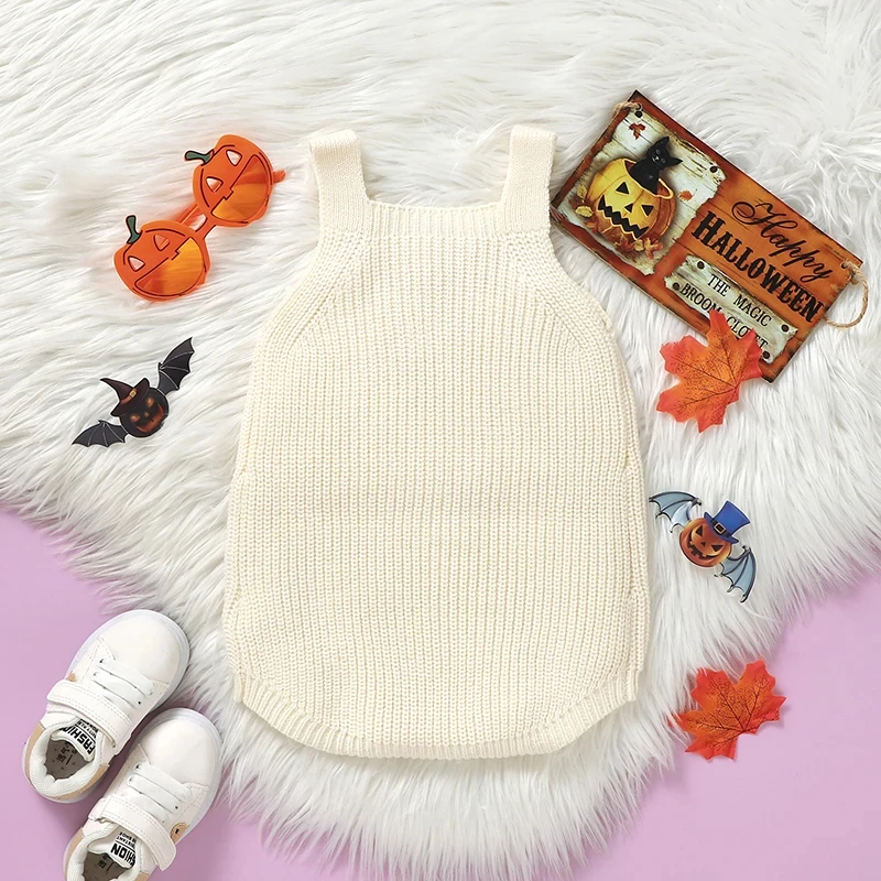 Halloween Pumpkin Baby Bodysuit for Newborn Boys & Girls (0-18M) - Image 3