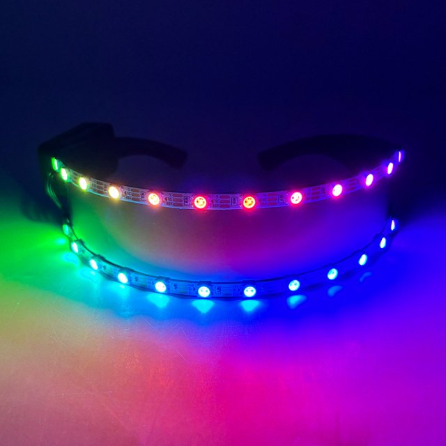 Remote Control LED Light Up Glasses for Parties & Performances