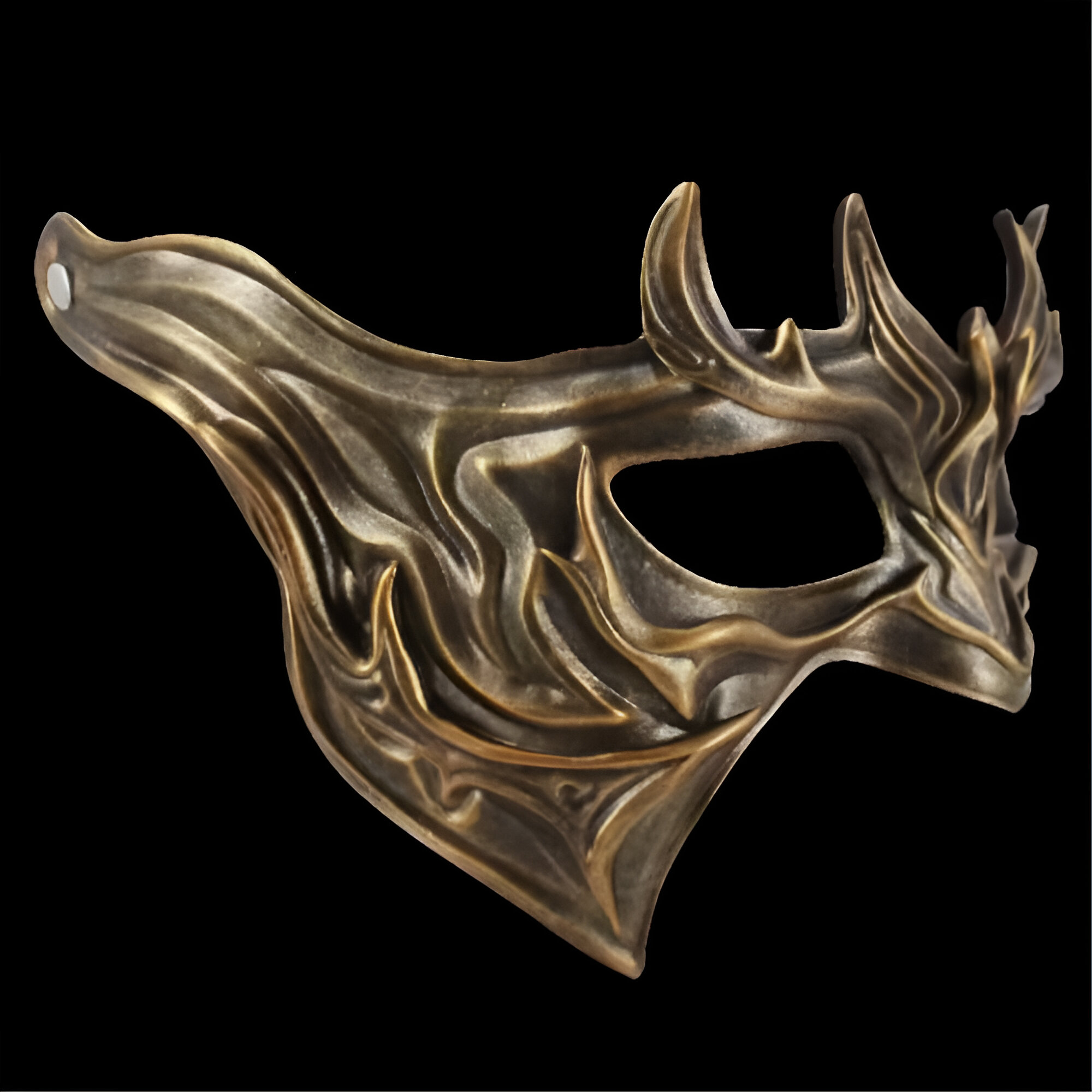 Festival Masquerade Half Face Mask for Halloween, Carnival & Cosplay - Image 5