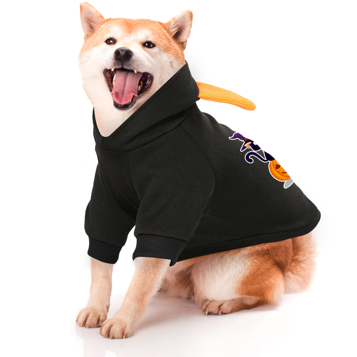 Cute Cartoon Print Pet Hoodie - Adorable Halloween Costume for Pets - Image 2