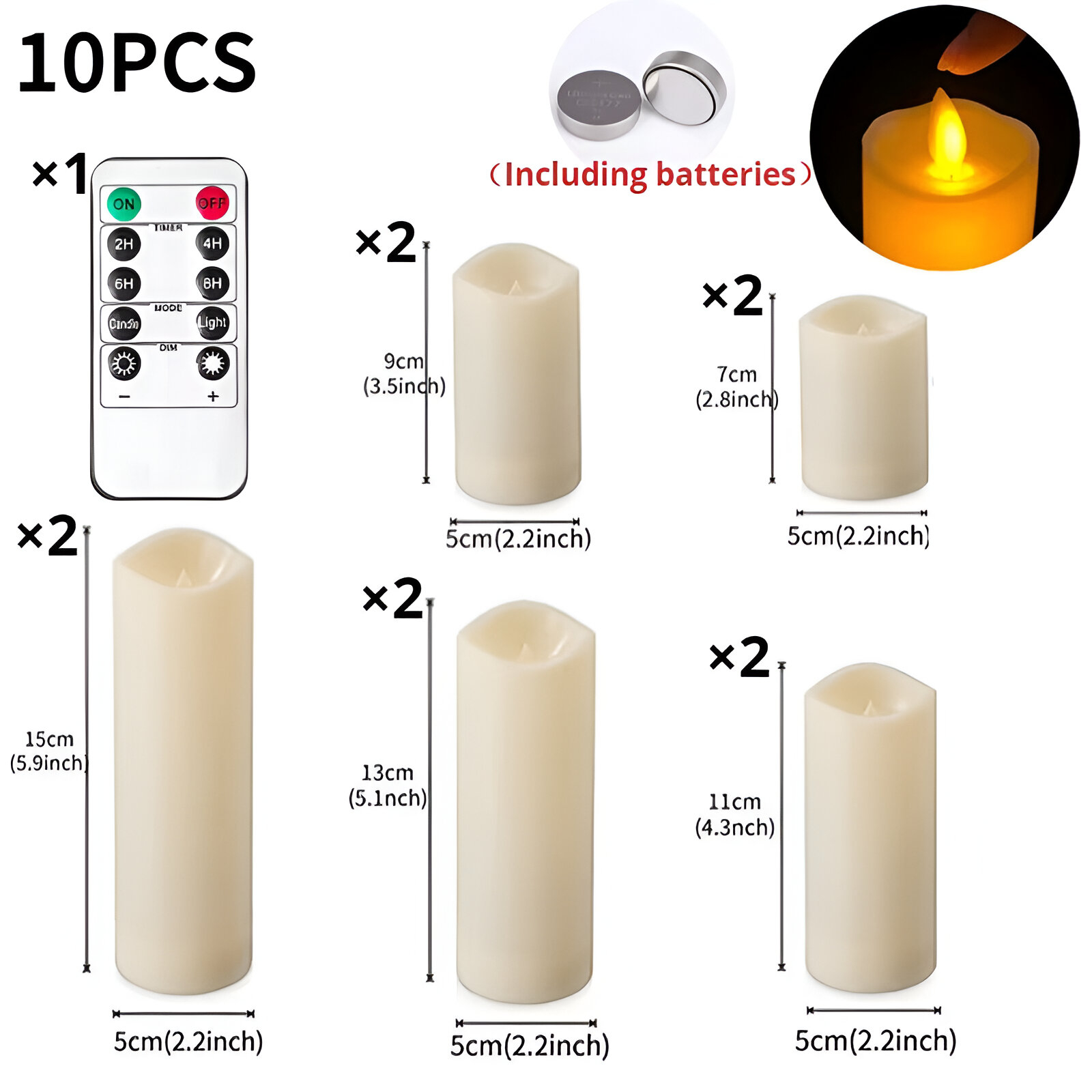 10 Pcs