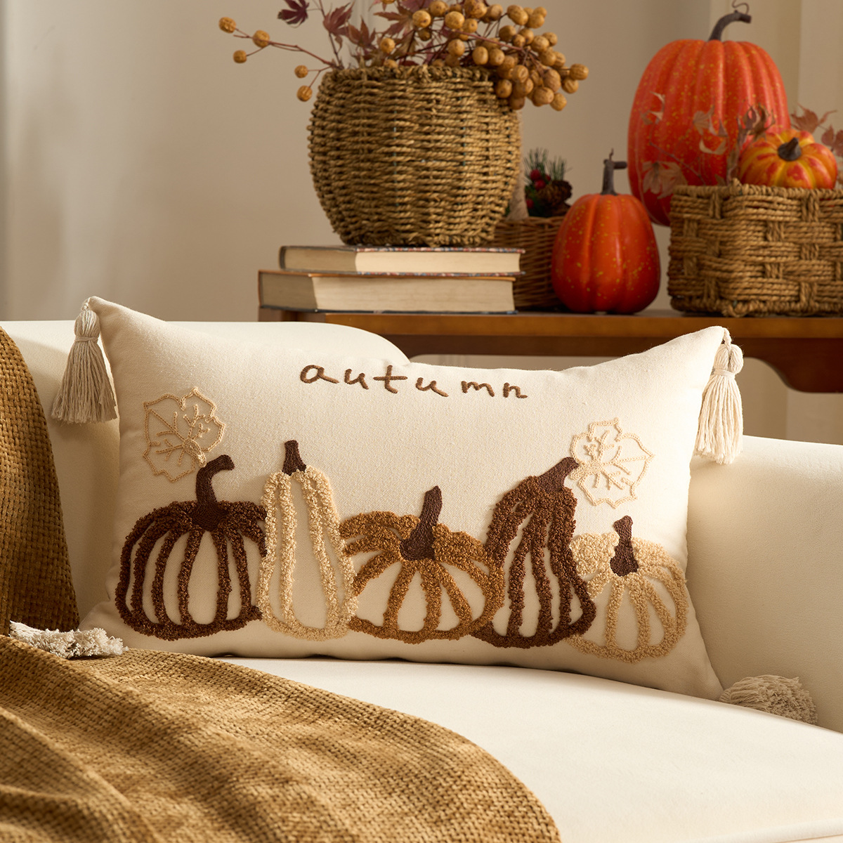 Beige Pumpkins 30X50CM