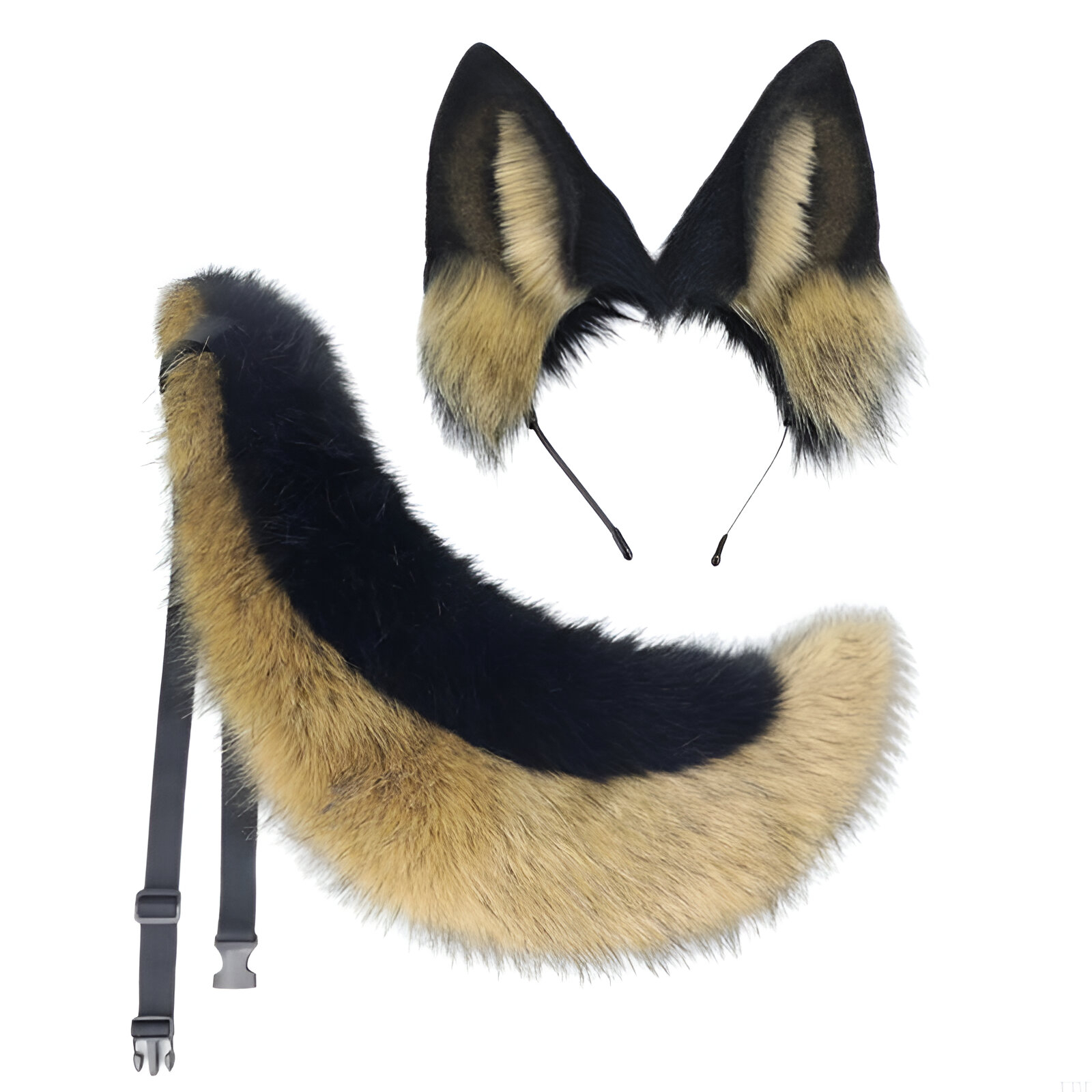 Black & Dog Wolf Haircolor