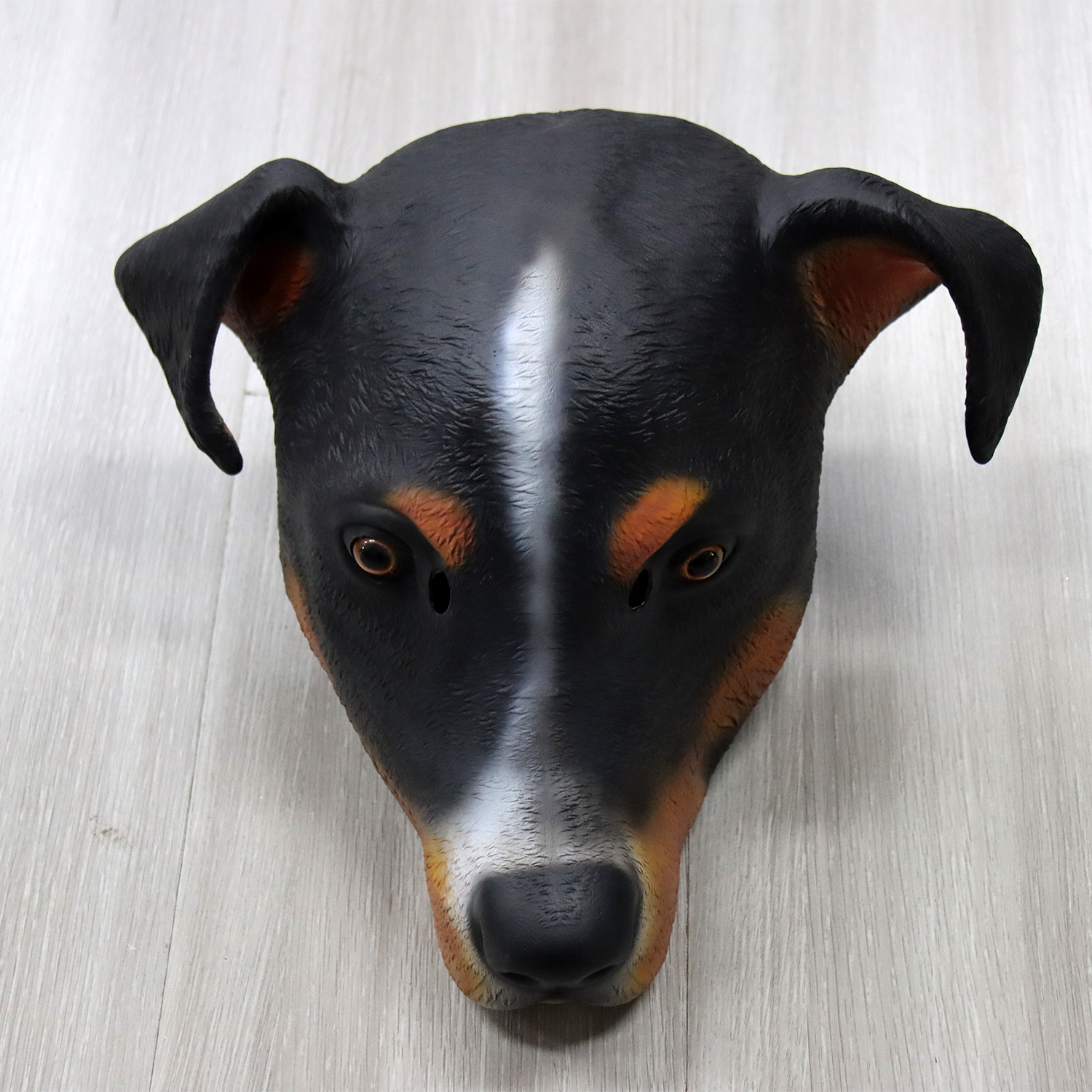 Cute Dog Mask Cosplay Latex Halloween Party Costume - Image 6