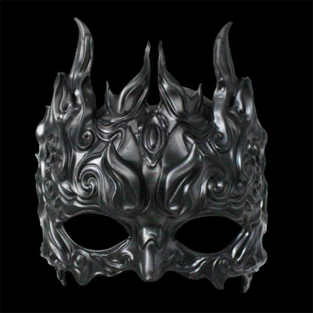 Halloween Resin Half Face Mask for Cosplay, Costume Parties & Masquerades - Image 5