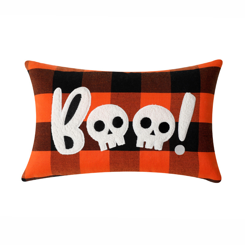 Checkered Boo 30x50cm