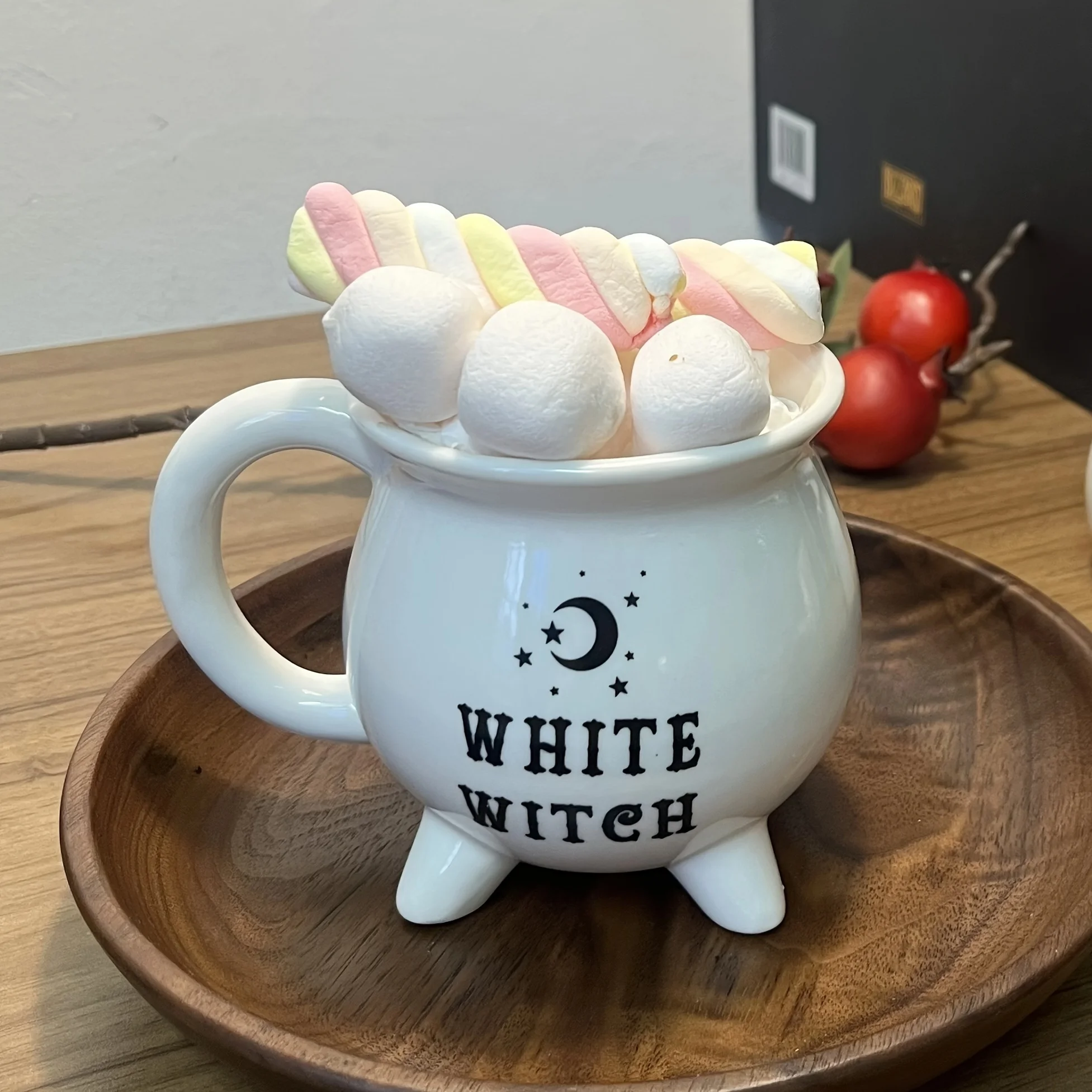 Witch's Brew Cauldron Mug - Ceramic Tea & Coffee Cup for Halloween - Image 2
